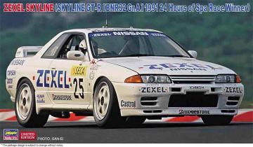 Zexel Skyline GT-R, 24 hours of Spa 1991 · HG 620565 ·  Hasegawa · 1:24