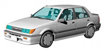 Isuzu Gemini (JT190) Irmscher · HG 621126 ·  Hasegawa · 1:24
