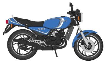 Yamaha Rz250 Y.A.C. - Limited Edition &middot; HG 621774 &middot;  Hasegawa &middot; 1:12