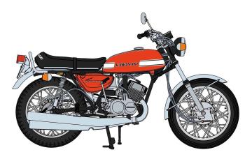 Kawasaki 500-Ss/Mach III &middot; HG 621775 &middot;  Hasegawa &middot; 1:12