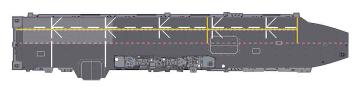 JMSDF DDH Izumo · HG 630066 ·  Hasegawa · 1:700