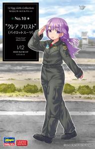 EGG Girls Collection No. 10, Claire Frost Pilot Suit &middot; HG 652263 &middot;  Hasegawa &middot; 1:12
