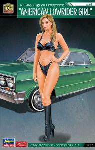 American Lowrider Girl - Real Figure Collection No. 24 · HG 652343 ·  Hasegawa · 1:12