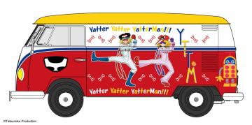 TIME BOKAN Volkswagen Type 2, Yatterman · HG 652413 ·  Hasegawa · 1:24