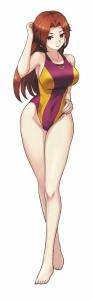 Mikumo Shiranagi (Badeanzug) - Egg Girls Collection Nr. 47  &middot; HG 652450 &middot;  Hasegawa &middot; 1:12