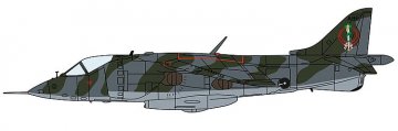 Area 88, AV 8A Harrier, Kim Abba · HG 664766 ·  Hasegawa · 1:72