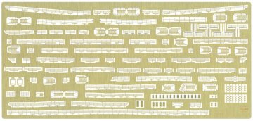 Hikawamaru Detail Up Etching Parts Basic. &middot; HG 672149 &middot;  Hasegawa &middot; 1:350