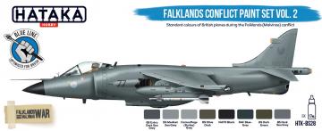 Falklands Conflict - Vol. 2 - Blue Line Paint set (8 x 17 ml) · HTK BS28 ·  Hataka