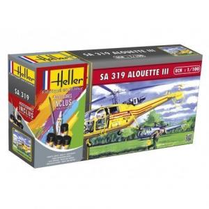SA 319 Alouette III · HE 49045 ·  Heller · 1:100