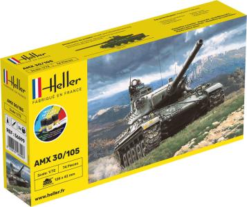 AMX 30/105 - Starter Kit &middot; HE 56899 &middot;  Heller &middot; 1:72