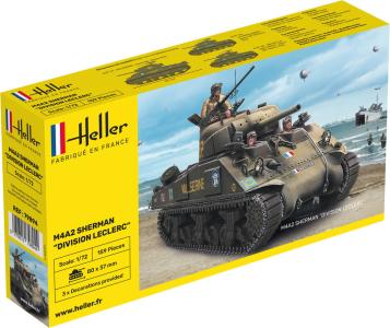 M4A2 Sherman Division Leclerc · HE 79894 ·  Heller · 1:72