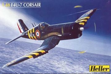 Vought F4U-7 Corsair · HE 80415 ·  Heller · 1:48