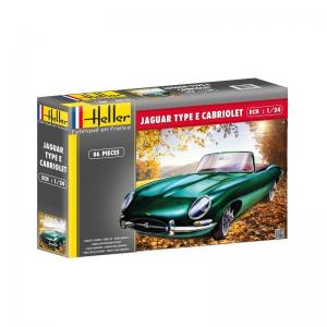 Jaguar Type E 3L8 OTS Cabriolet &middot; HE 80719 &middot;  Heller &middot; 1:24