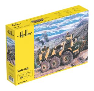 Truppentransporter  VAB 6x6 · HE 81141 ·  Heller · 1:35