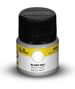 034 - Wei� matt [12 ml] &middot; HE 9034 &middot;  Heller
