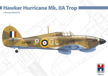 Hawker Hurricane Mk.IIA Trop · HB2 48016 ·  Hobby 2000 · 1:48