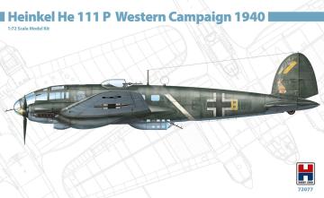 Heinkel He 111 P - Western Campaign 1940 · HB2 72077 ·  Hobby 2000 · 1:72