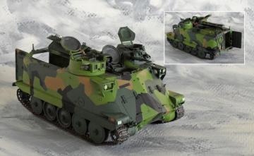 Swedish EPBV 3022 Commander vehicle &middot; HF 068 &middot;  Hobby Fan &middot; 1:35