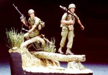 1st Infantry Div. Balance Vietn. �68 w/B &middot; HF 505 &middot;  Hobby Fan &middot; 1:35