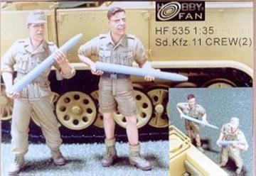 Sd.Kfz.11 Crew(2) · HF 535 ·  Hobby Fan · 1:35