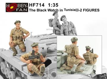 The Black Watch in Tunisia(1)-2 Figures &middot; HF 714 &middot;  Hobby Fan &middot; 1:35