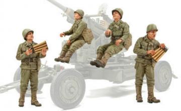 WW II Bofors Gun Crew (I)-4 Figures &middot; HF 720 &middot;  Hobby Fan &middot; 1:35