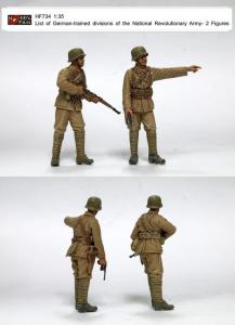 List of German-trained divisions of the National Revolutionary Army - 2 resin figures · HF 734 · Hobby Fan · 1:35 List of German-trained divisions of the National Revolutionary Army - 2 resin figures · HF 734 · Hobby Fan · 1:35