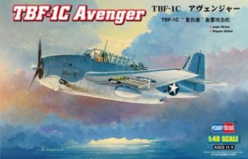 Grumman TBF-1C Avenger &middot; HBO 80314 &middot;  HobbyBoss &middot; 1:48