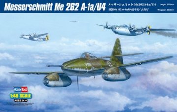 Messerschmitt Me 262 A-1a/U4 · HBO 80372 ·  HobbyBoss · 1:48