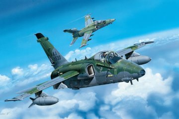 A-1A Ground Attack Aircraft · HBO 81742 ·  HobbyBoss · 1:48