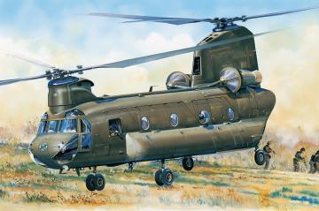 CH-47D Chinook &middot; HBO 81773 &middot;  HobbyBoss &middot; 1:48