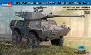 LAV-150 Commando AFV Cockerill 90mm Gun · HBO 82422 ·  HobbyBoss · 1:35