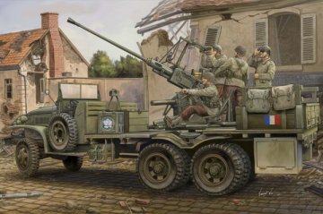 GMC Bofors 40mm Gun · HBO 82459 ·  HobbyBoss · 1:35