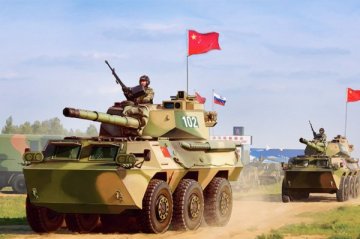 PLA PTL02 Wheeled Tank Destroyer &middot; HBO 82485 &middot;  HobbyBoss &middot; 1:35