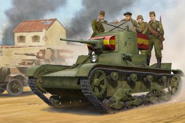 Soviet T-26 Light Infantry Tank Mod.1935 · HBO 82496 ·  HobbyBoss · 1:35