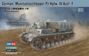 German Munitionsschlepper Pz.Kpfw. IV Ausf. F · HBO 82908 ·  HobbyBoss · 1:72