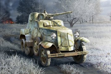 Soviet BA-10 Armor Car · HBO 83840 ·  HobbyBoss · 1:35