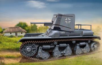 German 3.7cm Pak 35/36 auf Pz.Kpfw 35R(f) &middot; HBO 83895 &middot;  HobbyBoss &middot; 1:35