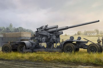 German 12.8cm FLAK 40 · HBO 84545 ·  HobbyBoss · 1:35