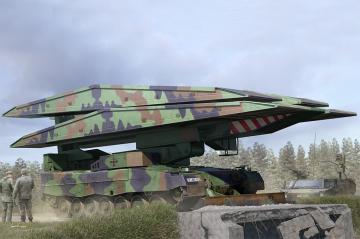 German IGUANA PSB-2-14(m) &middot; HBO 84570 &middot;  HobbyBoss &middot; 1:35