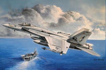 F/A-18E Super Hornet · HBO 85812 ·  HobbyBoss · 1:48