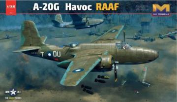 A-20G Havoc RAAF &middot; HKM 01E042 &middot;  Hong Kong Models &middot; 1:32