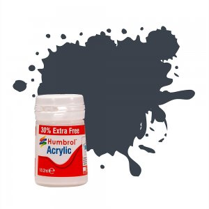 Humbrol Acryl 032 Dunkelgrau matt 12 ml · HR 50022032 ·  Humbrol