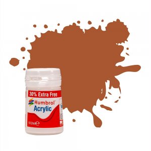 Humbrol Acryl 062 Lederbraun matt 12 ml · HR 50022062 ·  Humbrol