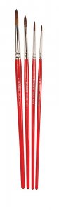 Evoco Pinsel-Set (Gren 0, 2, 4 & 6) · HR AG4150 ·  Humbrol