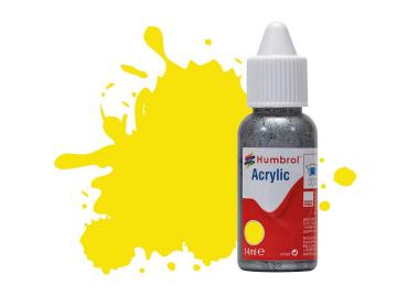 No 99 Lemon - Matt  - Acrylic - 14 ml · HR DB0099 ·  Humbrol