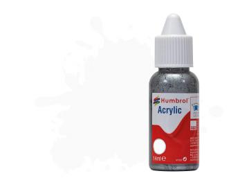 No 130 White - Satin - Acrylic - 14 ml · HR DB0130 ·  Humbrol