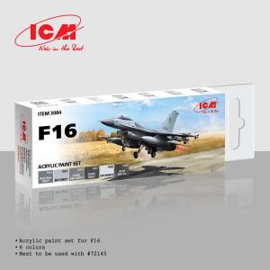 F16 - Paint Set · ICM 3084 ·  ICM