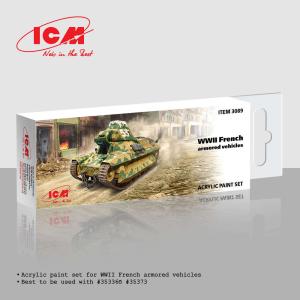 WWII French armored vehicles &middot; ICM 3089 &middot;  ICM