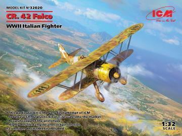 CR. 42 Falco, WWII Italian Fighter · ICM 32020 ·  ICM · 1:32